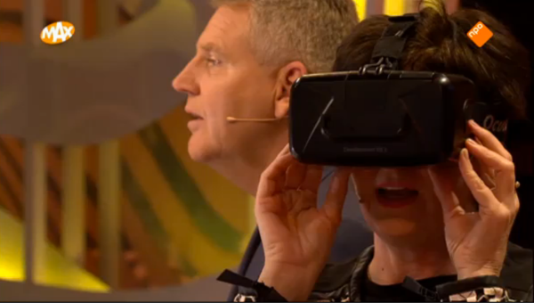 Omroep Max en virtual reality met de VRmaster cardboard
