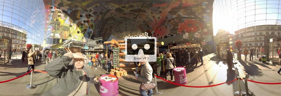Interactive VR Rotterdam citytour