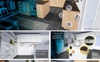 Virtual reality kitchen experience by Ikea