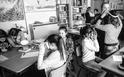 Virtual reality op basisschool de Bergen