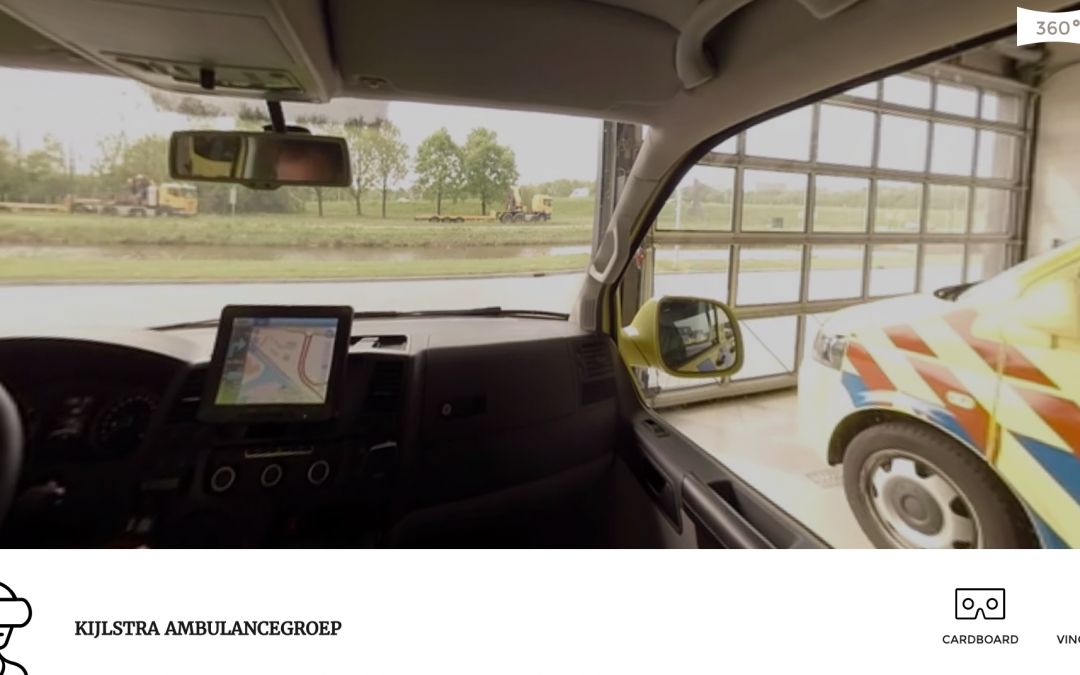 Kijlstra Trailer 360 Virtual Reality Ambulance Experience