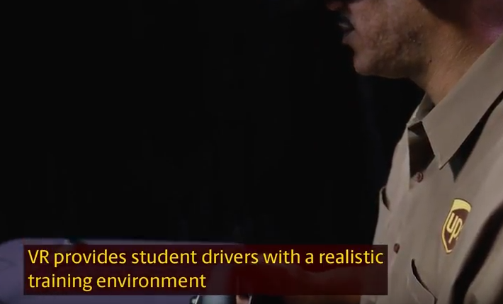 UPS Enhances Driver Safety Training With Virtual Reality