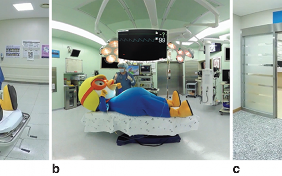 Virtual Reality tour alleviates anxiety of children undergoing surgery